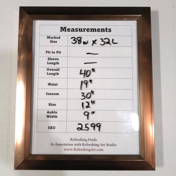 Carhartt Canvas Carpenter Work Pants 38x32 Mens Gray Cargo Cotton Jeans Utility - Picture 2 of 16